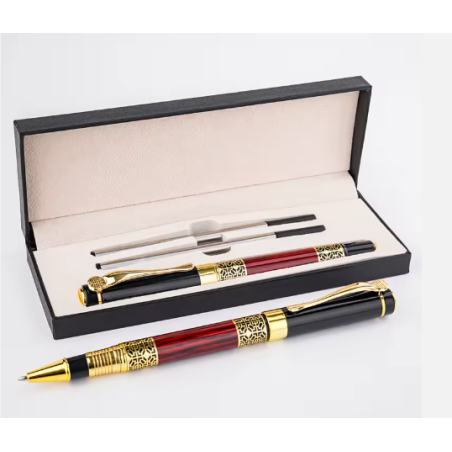 Coffret stylo avec 2 recharges - Idée cadeau