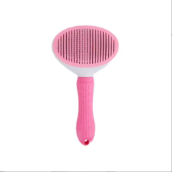 Brosse autonettoyante pour chien et chat
