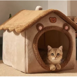 Maison luxueuse pour chat et chien - Couchage