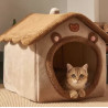 Maison luxueuse pour chat et chien - Couchage