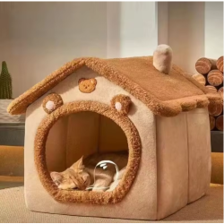 Maison luxueuse pour chat et chien - Couchage