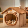 Maison luxueuse pour chat et chien - Couchage
