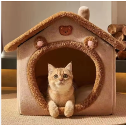 Maison luxueuse pour chat et chien - Couchage