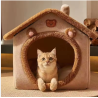 Maison luxueuse pour chat et chien - Couchage